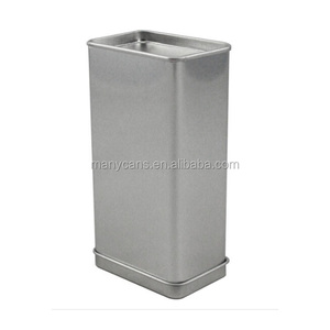 <strong>Rectangular</strong> Tea Packaging <strong>Tin</strong> <strong>Box</strong> <strong>with</strong> Body <strong>Window</strong> - Product Image 2