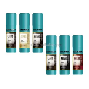 Spray temporário cinza para cabelos, mais novo spray de cobertura lavável para cabelo, raiz de toque e raiz, cobertura da cor do cabelo