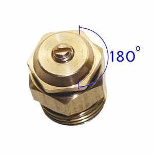 หัวฉีดน้ำทองเหลืองปรับได้ 1/2 นิ้ว 180 องศา - Product Image 2