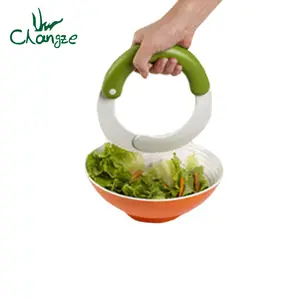 新设计的蔬菜切菜器用于制作沙拉厨房工具生菜切片机