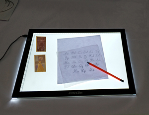 A3 A4 Acrylic Truy Tìm ánh sáng Hộp soạn thảo bảng với hộp Đèn - Product Image 2