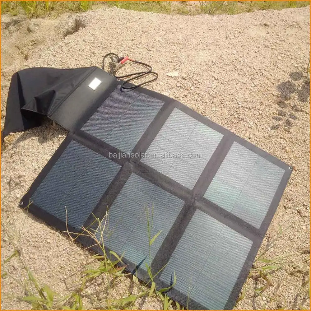 Energía renovable de panel solar fuera de la red para necesidades de batería al aire libre