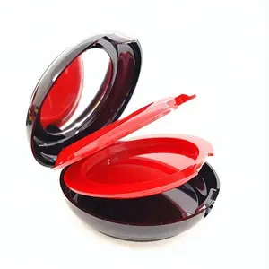 empty lipstick packaging, face power, color orgainc makeup compact powder case, air cushion with mirror cosmetic package