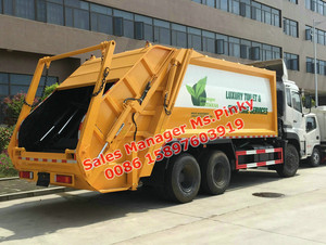 16.000 lít nhỏ gọn rác xe tải dongfeng kinland quyền tay lái nén rác thu xe tải - Product Image 3