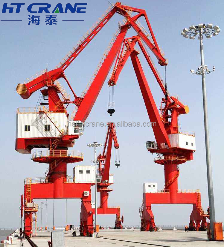 25t Haitai, заводской портальный кран, верфь, 50 тонн