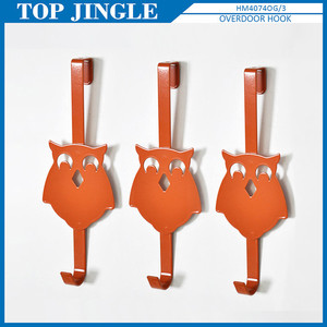 Single yellow 40mm trendy wire hat hanger hook - Product Image 6