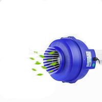 Ventilateur de ventilation à air frais, conduit circulaire 100/4 mm, 120 V/220 V, centrifuge, silencieux, étanche IP67, certifié CE