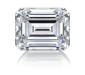 2021 Quality Guaranteed machine polished emerald cut moissanite diamond for high end moissanite jewelry
