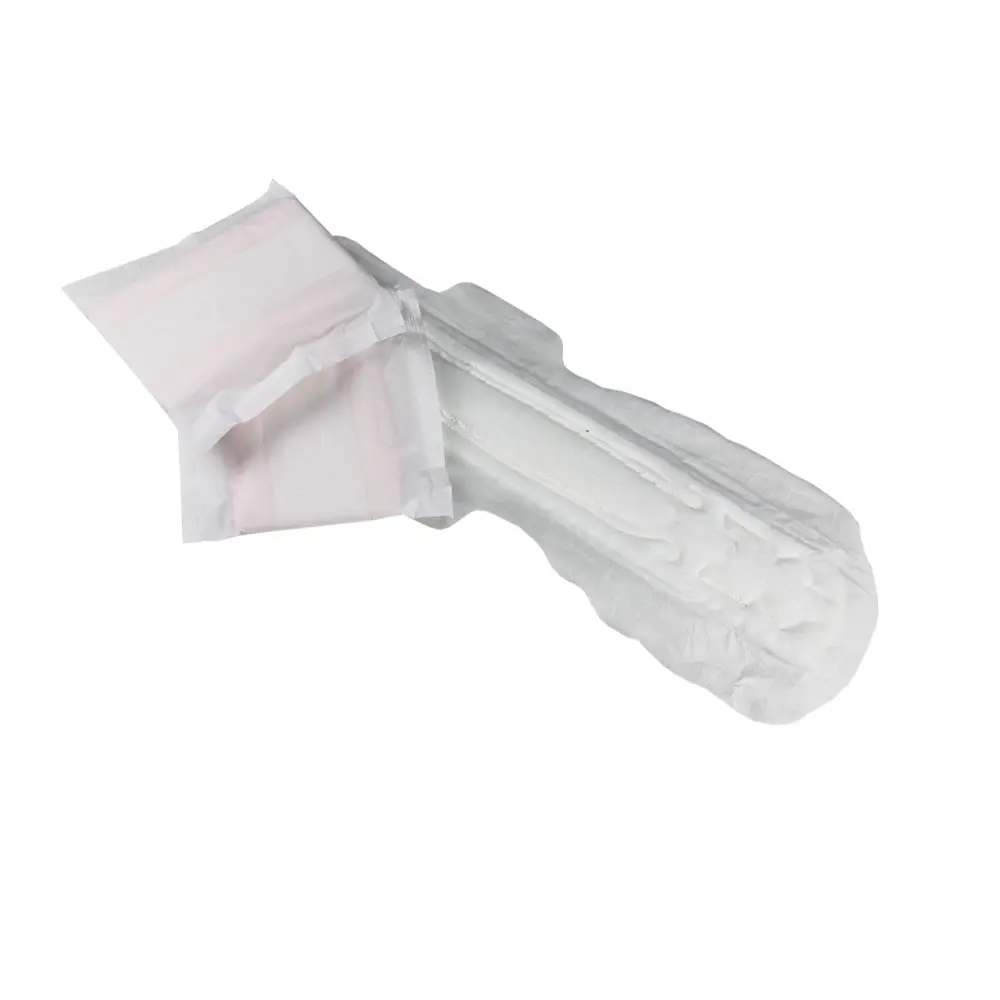Toalla sanitaria de anión para niñas, compresas higiénicas de algodón Súper suave, desechables y regulares, hechas de fábrica de China