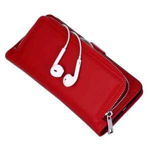 Mode Amovible 2 in1 Zipper Aimant Pièce PU cover Housse en cuir pour <span class=keywords><strong>Apple</strong></span> <span class=keywords><strong>iPhone</strong></span> <span class=keywords><strong>7</strong></span> Téléphone Shell - Product Image 3