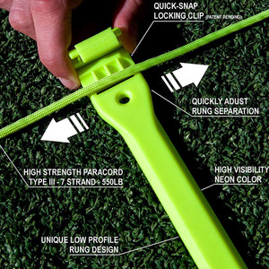 Bán Buôn Nhanh Nhẹn Thang Không Bị Rối 11-Rungs, Nhanh Chóng Khóa Điều Chỉnh Rungs Với Carry Bag - Product Image 4