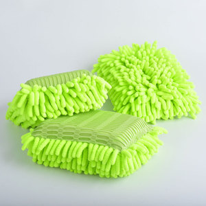 <span class=keywords><strong>Éponge</strong></span> en microfibre, Chenille, tampon de nettoyage <span class=keywords><strong>magique</strong></span>, <span class=keywords><strong>pour</strong></span> voiture, vente en gros, 100 pièces - Product Image 5