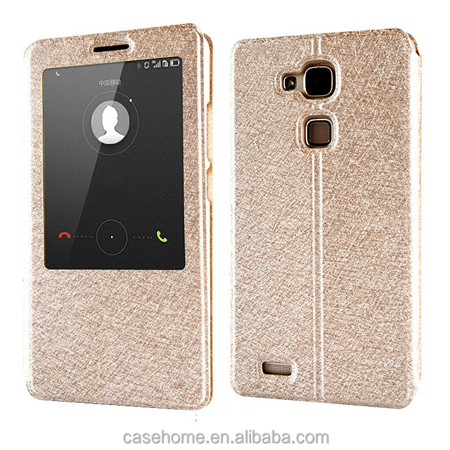 Clear View Cell case for huawei huawei Lua L21 Y3 Ii Back Cover