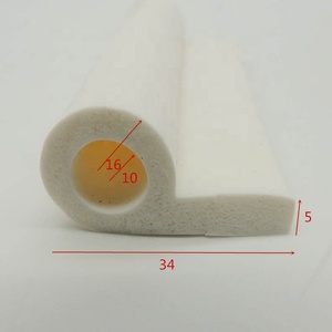 Chịu nhiệt màu đỏ màu <span class=keywords><strong>P</strong></span> hình nhiệt độ cao lò cửa <span class=keywords><strong>Silicone</strong></span> Dải con dấu cao su Tước - Product Image 3