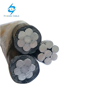 2*16mm2 de aluminio dúplex plano óptico de fibra de aac de aislamiento de pvc de <span class=keywords><strong>abc</strong></span> cable - Product Image 3