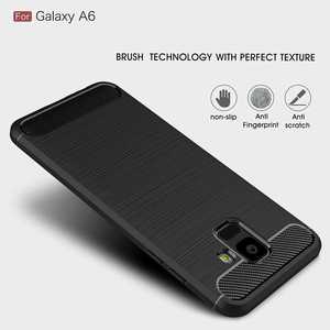 ง่ายสำหรับ <span class=keywords><strong>Samsung</strong></span> <span class=keywords><strong>Galaxy</strong></span> A6 กรณียางซิลิโคนคาร์บอนไฟเบอร์สำหรับ <span class=keywords><strong>Samsung</strong></span> A6s Coque สำหรับ <span class=keywords><strong>Samsung</strong></span> A6 plus - Product Image 4