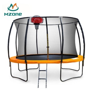 Mzone <span class=keywords><strong>Trampoline</strong></span> rond de grande taille pour l'extérieur avec <span class=keywords><strong>filet</strong></span>, 1,8 m, 1,83 m, 2,44 m, 3 m, 3,05 m, 3,6 m, 3,66 m, 3,96 m, 4 m, 4,27 m, 4,3 m, 4,57 m, 4,88 m, 5 m - Product Image 2