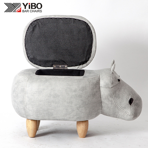 Venta al por mayor de alta calidad calzado estable cambiando taburete <span class=keywords><strong>Animal</strong></span> de almacenamiento otomana niños Otomano - Product Image 5