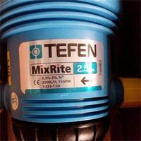 Injecteur d'engrais Venturi TEFEN MixRite TF2502 pour serre agricole, pompe doseuse automatique pour irrigation goutte à goutte