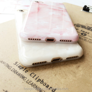Moda Ultrafinos de mármol Liso caja del teléfono de silicona Caso Cubierta Trasera para el iphone 7 - Product Image 5