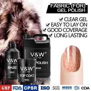 V W OEM Fabric Fur Gel Polish Very Nice An Soft Texture 2021 Beautiful Look And Feels Like Fur