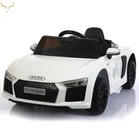 Audi Children's Electric Car with Four-Wheel Dual Drive Belt Remote Control Belt Swing Can Be Charged