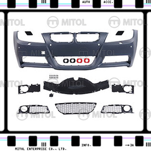 Cản Trước Cho BMW E90 05-08 W/PDC W/<span class=keywords><strong>O</strong></span> WAS (<span class=keywords><strong>M</strong></span>-TECH Nhìn) Bộ Dụng Cụ Cơ Thể - Product Image 2