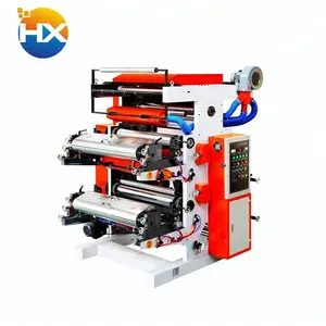 PP/PE 2 bolsa de plástico de color rollo de papel máquina de impresión flexográfica de precio