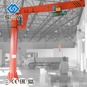 Draagbare Hefkraan ZB-A Model Kolom Gemonteerde Schommelkraan 3 Ton 5 Ton - Product Image 3