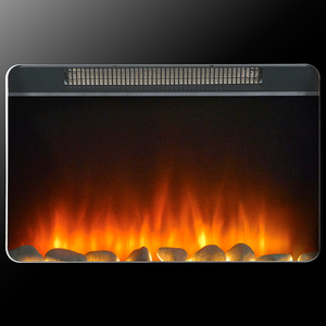 <span class=keywords><strong>Chimenea</strong></span> Eléctrica <span class=keywords><strong>de</strong></span> <span class=keywords><strong>Pared</strong></span> Hecha a Medida, Estilo Antiguo Clásico, Vidrio Templado Plano con <span class=keywords><strong>Efecto</strong></span> Guijarro, para Uso Doméstico y Hotelero - Product Image 2