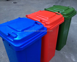120L <span class=keywords><strong>plaza</strong></span> al aire libre de tipo industrial de gran cubo de basura de plástico para la venta - Product Image 6