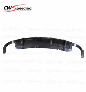 Diffusore posteriore labbro paraurti in fibra di carbonio (<span class=keywords><strong>T</strong></span>-4) per VW SCIROCCO <span class=keywords><strong>R</strong></span> - Product Image 2