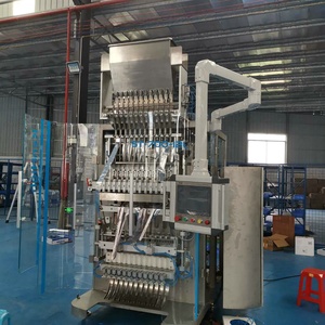 Vertical Multilane Café en polvo Levadura Suplementos <span class=keywords><strong>de</strong></span> vitaminas Whey Albumen Proteína Leche Stick Embalaje Llenadora Máquina <span class=keywords><strong>de</strong></span> embalaje - Product Image 2