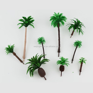 Arbres de palmier modèle européen, arbres de parc, HO ou <span class=keywords><strong>OO</strong></span>, scène de jardin, 9cm - Product Image 4