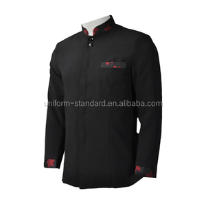 Uniforme para personal de hotel, uniforme con logotipo personalizado de manga larga - Product Image 2