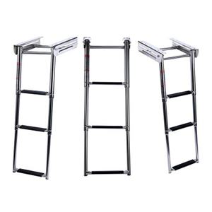 Лучший Понтон Лодка аксессуары складной гексакоптер 3 шаг телескопический выдвижной посадочный трап под платформу - Product Image 6