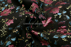 Lo nuevo Brocado dobby tela woen moda Mujeres Sexy vestido de Fiesta Vestido de mujer de la Oficina del vestido - Product Image 3