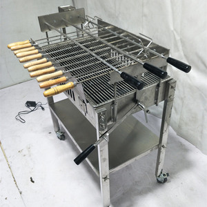 Pollo asado Chipre <span class=keywords><strong>barbacoa</strong></span> Parrilla de <span class=keywords><strong>barbacoa</strong></span> de carbón <span class=keywords><strong>con</strong></span> <span class=keywords><strong>Motor</strong></span> eléctrico - Product Image 4