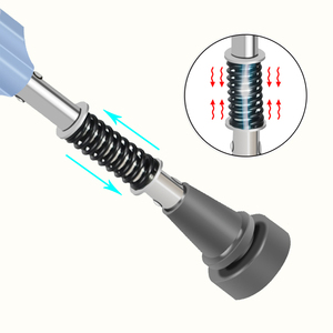 Produttori stampelle ascellari grigie di altissima qualità con molla - Product Image 5