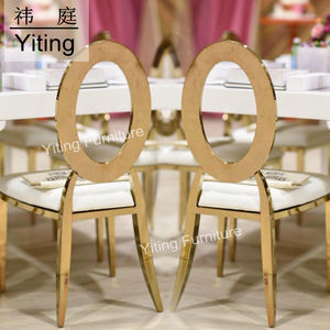 Diskon Konferensi Barok Susun Logam Desainer Modern Model Baru Kursi Restoran Akrilik Murah - Product Image 4