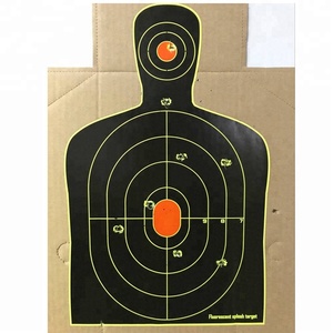 10 cái bắn mục tiêu dính Splatter mục tiêu phản ứng với các bản vá lỗi 9.5 "x 14.5" - Product Image 5