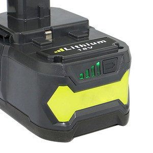 קיבולת גבוהה ליתיום יון החלפת סוללה מתאים Ryobi 18-VoltP104 P105 P102 P103 P107 כלי סוללה - Product Image 4