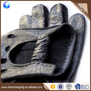 Nero Peccary Guida Guanti per Gli Uomini - Product Image 3