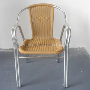 strong double aluminum tube garden wicker rattan chair YC030