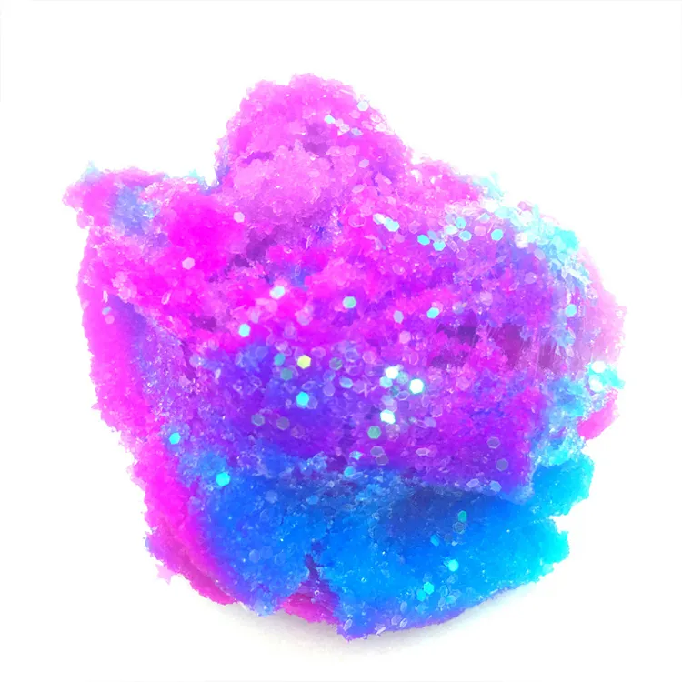 2019 giocattoli educativi hot amazon alleviare lo stress del gummy divertente melma lo stress giocattolo galaxy slime nuvoloso slime