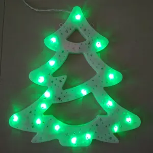 Best Sale Led Xmas Tree Shaped Window Decoration Light With Flashlight Palm Tree With Led Light