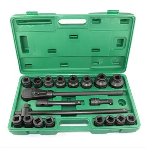 CRV Heavy Duty Steckschlüssel set 21pcs kunststoff tasche 3/4 "buchse set 21pcs