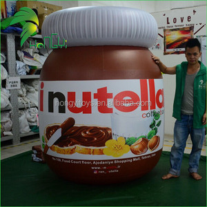 <span class=keywords><strong>Bouteille</strong></span> gonflable personnalisée <span class=keywords><strong>en</strong></span> forme de pot de <span class=keywords><strong>Nutella</strong></span> Hongyi, grande vente, ballon gonflable <span class=keywords><strong>en</strong></span> forme de canette à vendre - Product Image 4