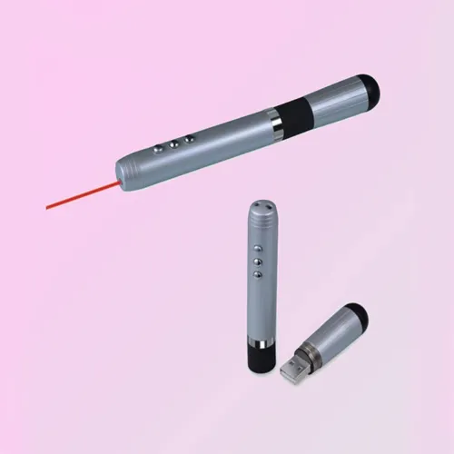 Presentatore Wireless puntatore Laser USB con telecomando penna presentatore a infrarossi per proiettore Powerpoint PPT Slide