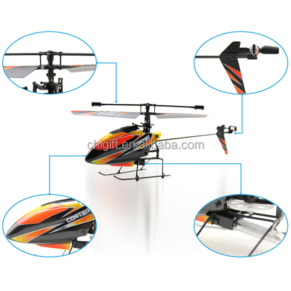 Wltoys V911 2.4G 4CHシングルブレードRCヘリコプター (送信機